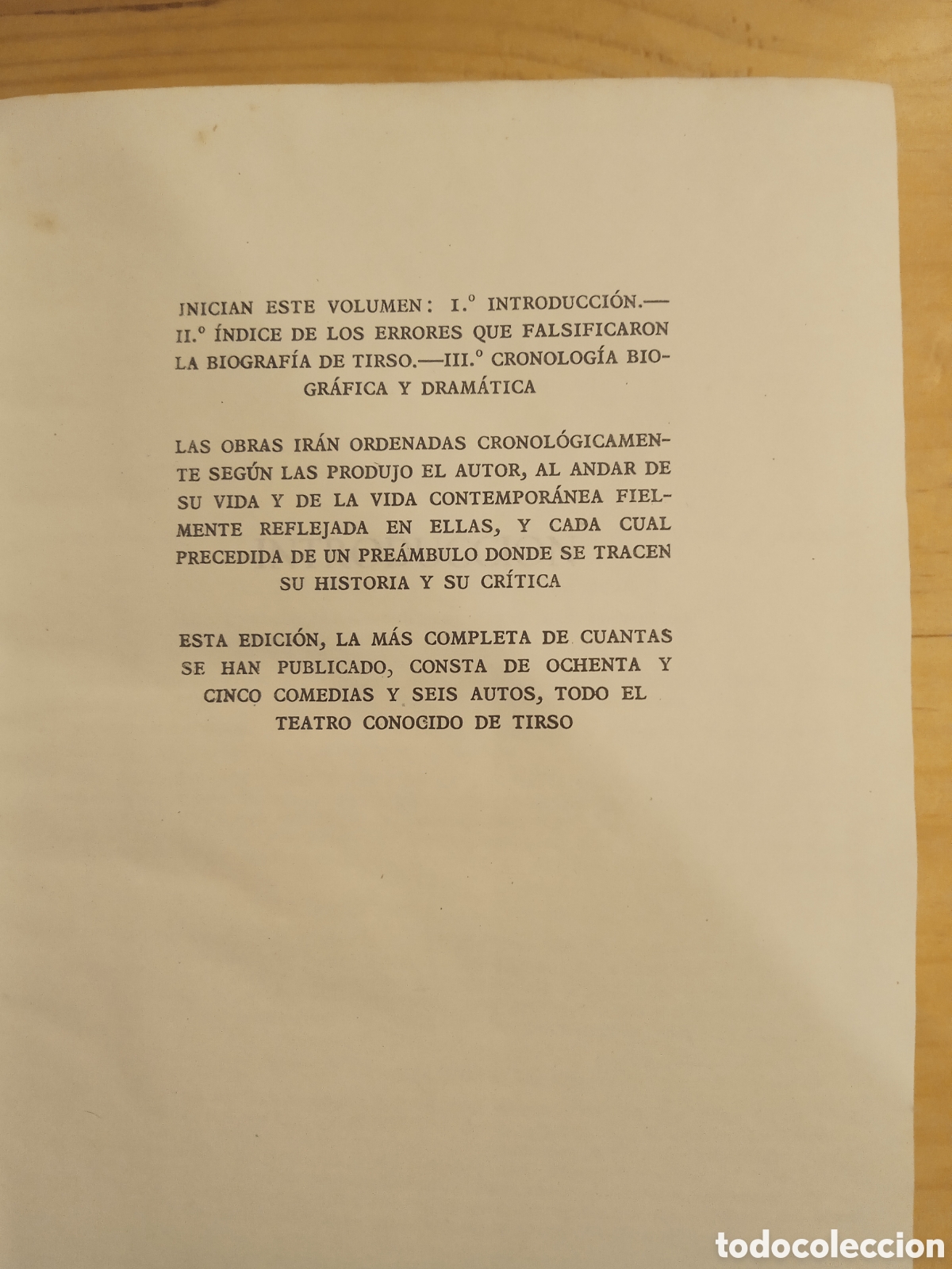Libros: Tirso de Molina - obras Dram&aacute;ticas Completas 1 - Aguilar - Foto 12