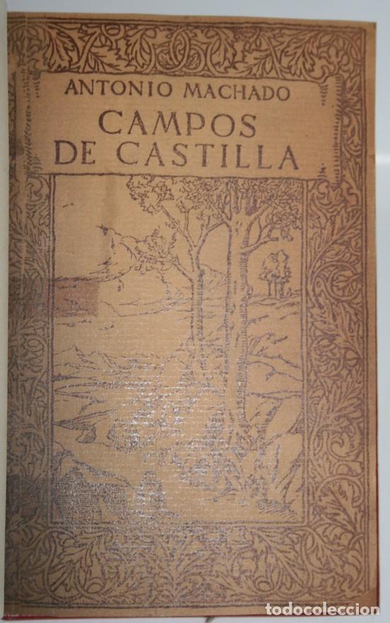 Libros: CAMPOS DE CASTILLA - MACHADO, Antonio - Foto 2