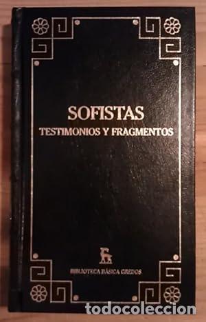 Libros: Sofistas. Testimonios y fragmentos - VV. AA. - Foto 1