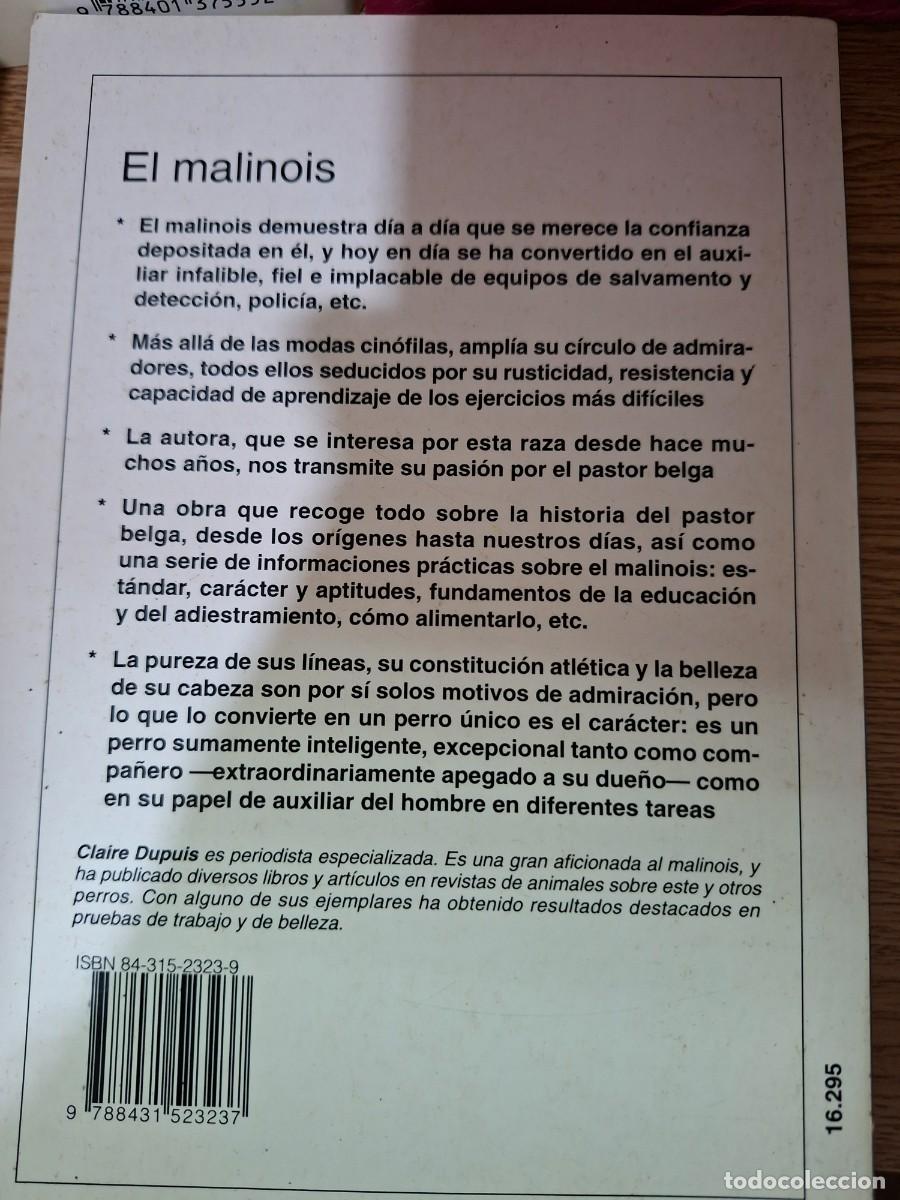 Libros: PERROS DE RAZA - EL MALINOIS - CLAIRE DUPUIS - Foto 1