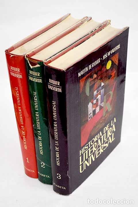 Libros: Historia de la literatura universal.- Riquer, Mart&iacute;n de - Foto 1