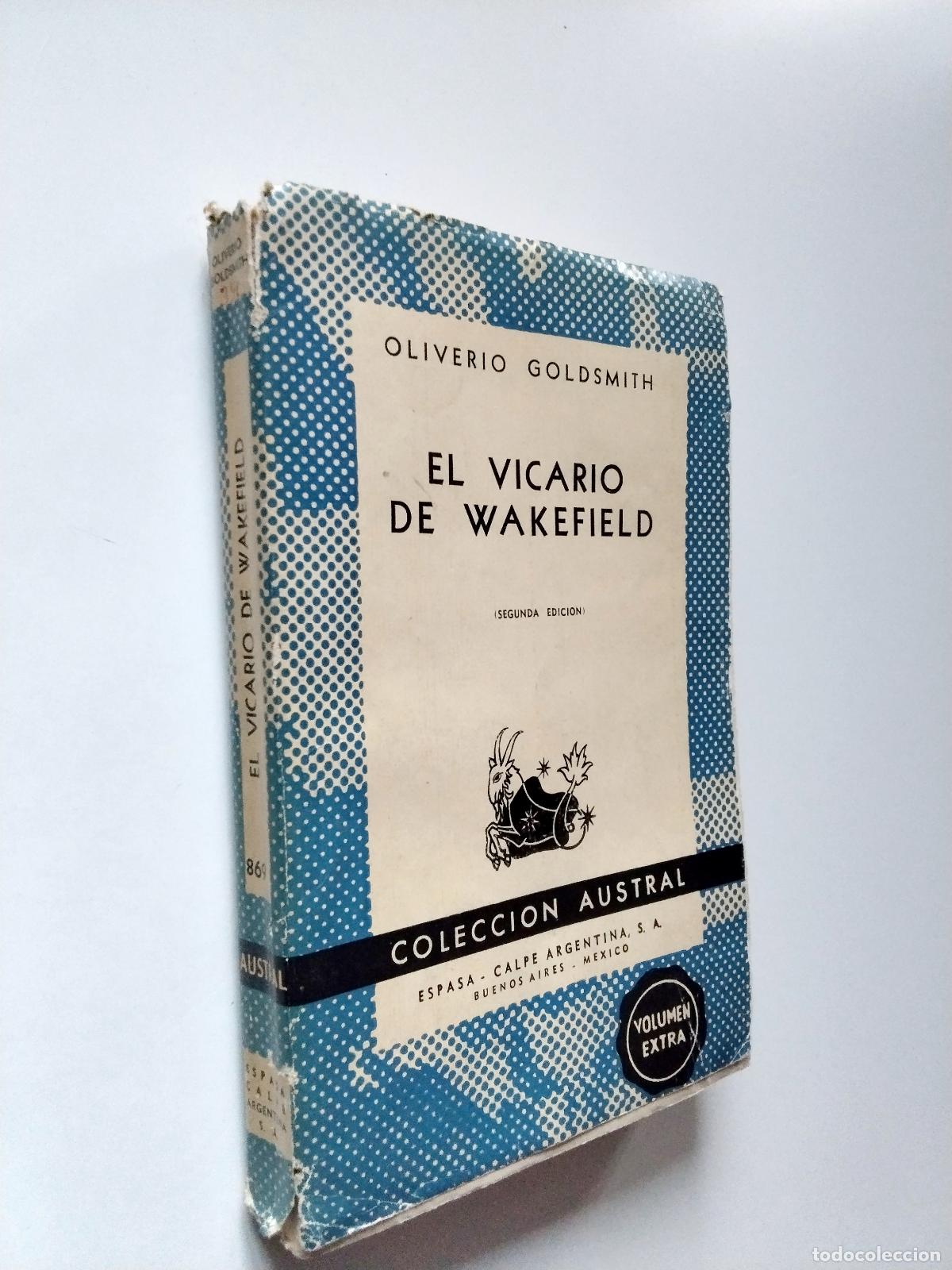 Libros: Oliver Goldsmith - El vicario de Wakefield - Foto 1