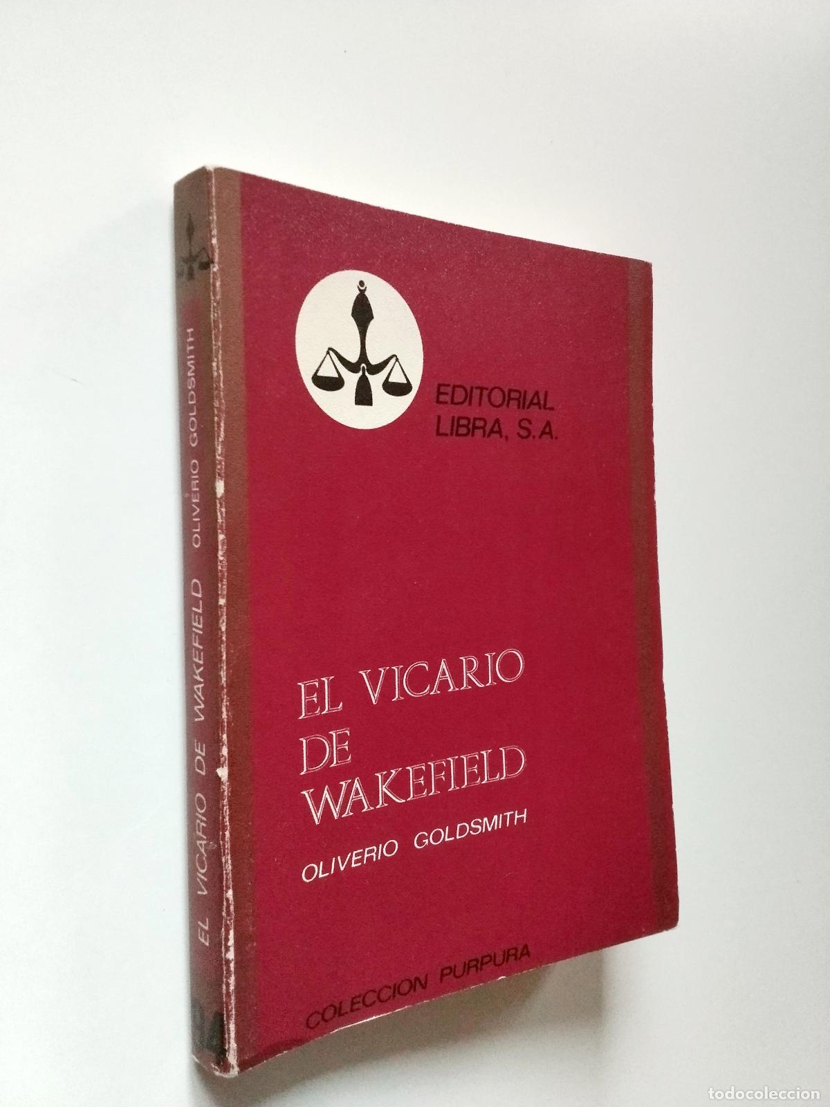 Libros: Oliver Goldsmith - El vicario de Wakefield - Foto 1