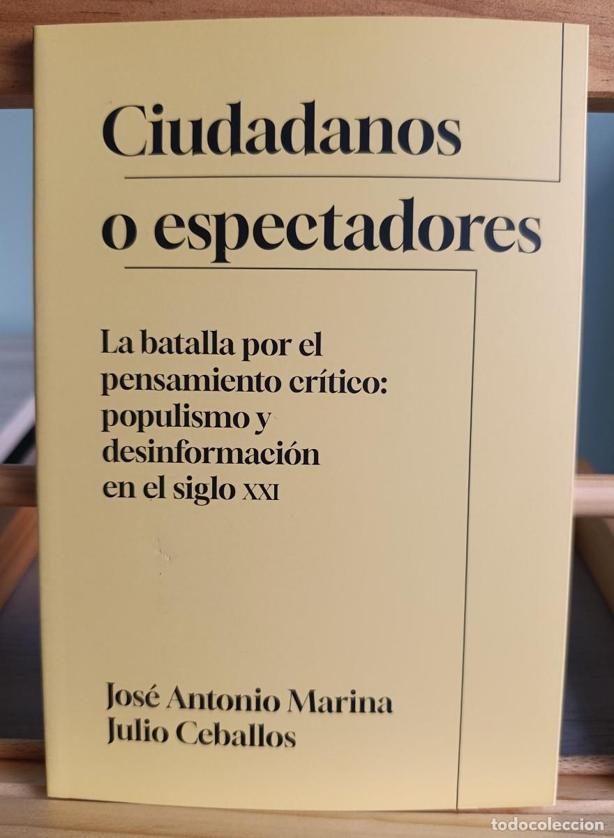 Libros: Ciudadanos O Espectadores Jos&eacute; Antonio Marina - Foto 1