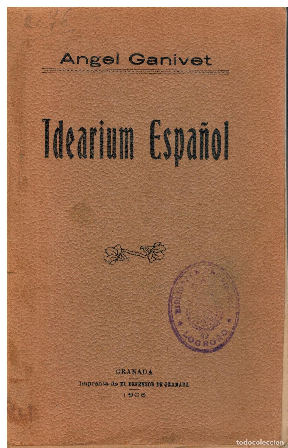 Libros: IDEARIUM ESPA&Ntilde;OL. - Foto 1