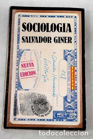 Libros: Sociolog&iacute;a - Giner, Salvador. - Foto 1