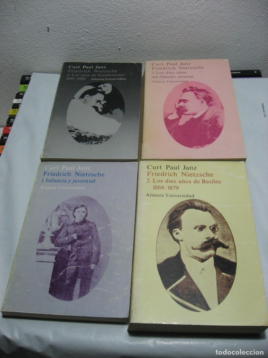 Libros: FRIEDRICH NIETZSCHE. 4 Tomos - Curl Paul Janz - Foto 1