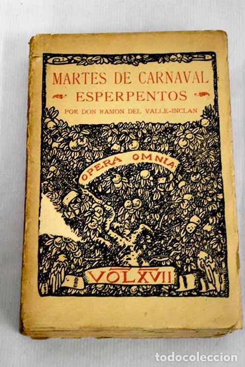 Libros: Martes de carnaval: esperpentos.- Valle-Incl&aacute;n, Ram&oacute;n del - Foto 1