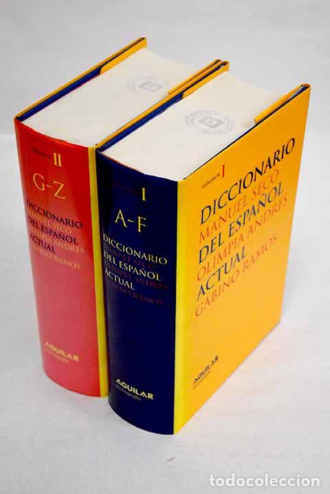 Libros: Diccionario del espa&ntilde;ol actual.- Seco, Manuel - Foto 1