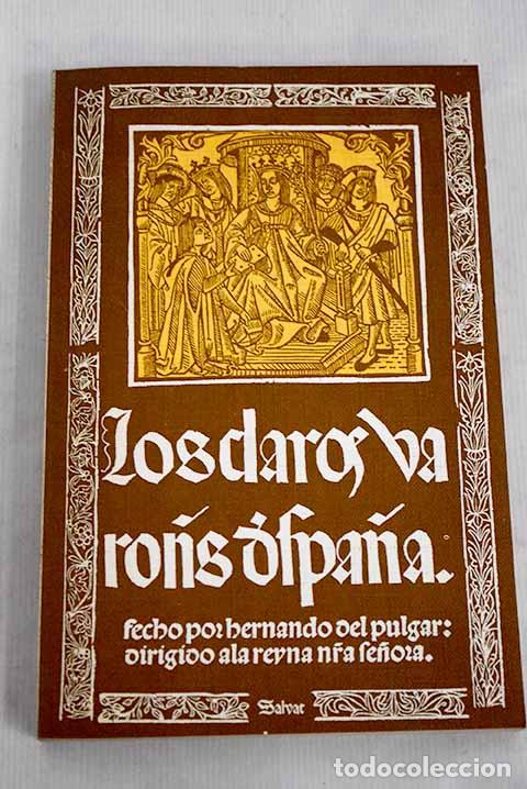 Libros: Los claros varons d Spa&ntilde;ac.- Pulgar, Hernando del - Foto 1
