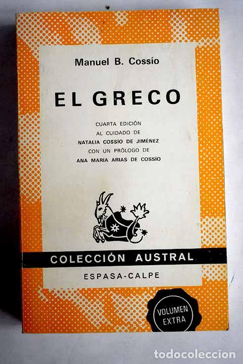 Libros: El Greco: Cossio, Manuel.- Cossio, Manuel - Foto 1