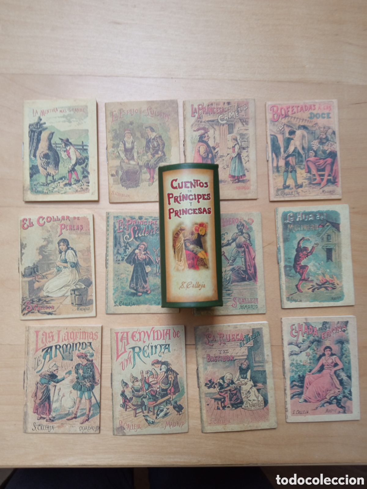 Libros: Cuentos Calleja ed., facs&iacute;mil. CUENTOS DE PR&Iacute;NCIPES Y PRINCESAS. - Foto 2