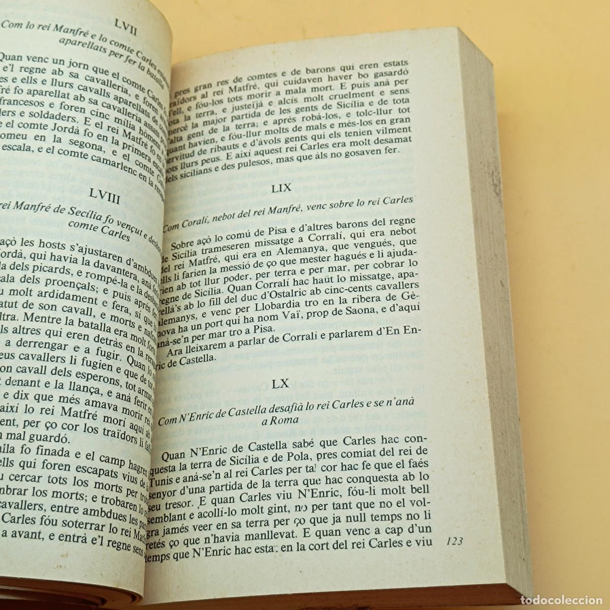 Libros: LIBRO CRONICA. BERNAT DESCLOT. EDICIONES 62. 1982. TEXTO EN CATALAN. ET. - Foto 3