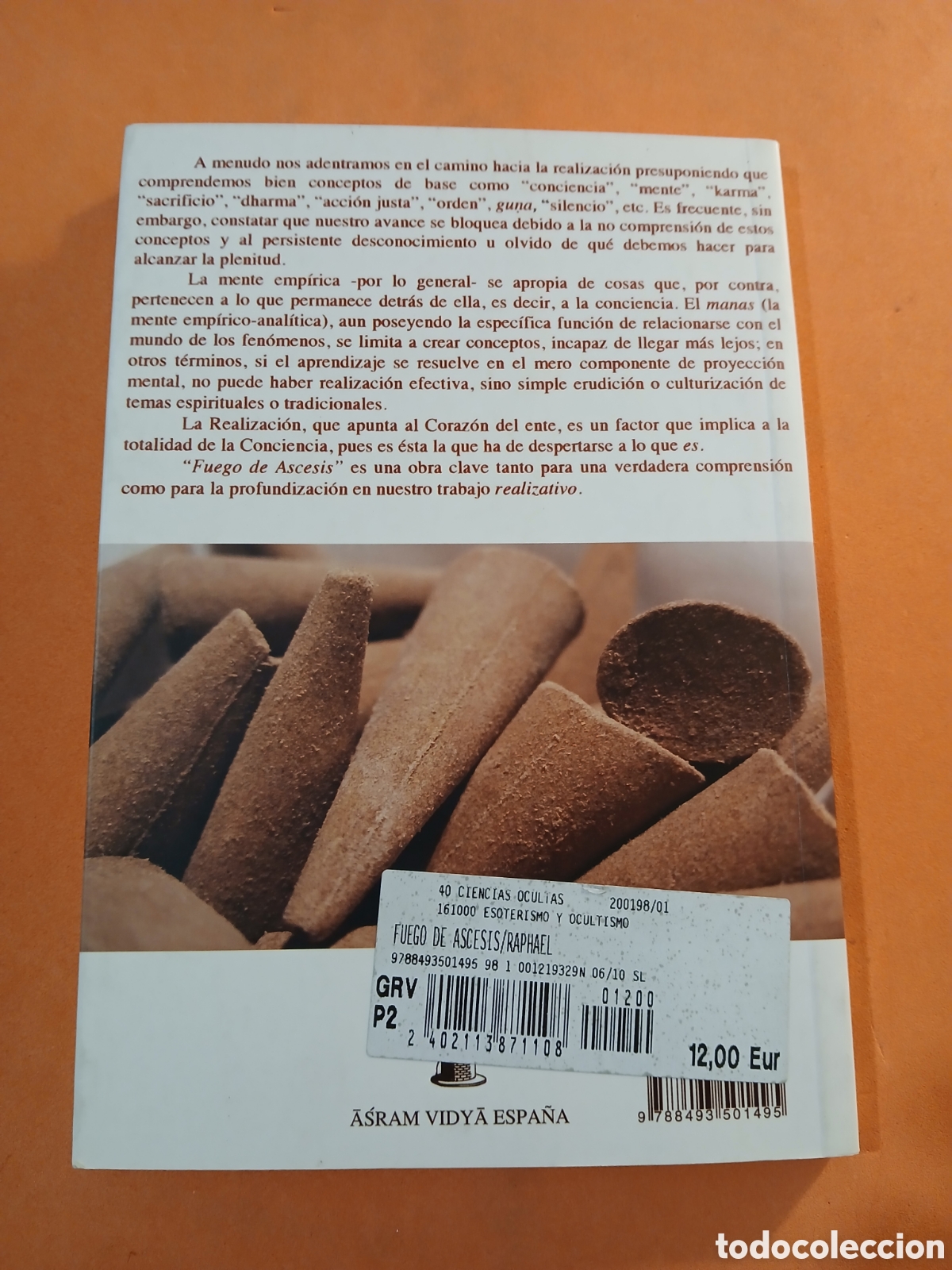 Libros: FUEGO DE ASCESIS � MAESTROS CONTEMPORANEOS - RAPHAEL - Foto 2