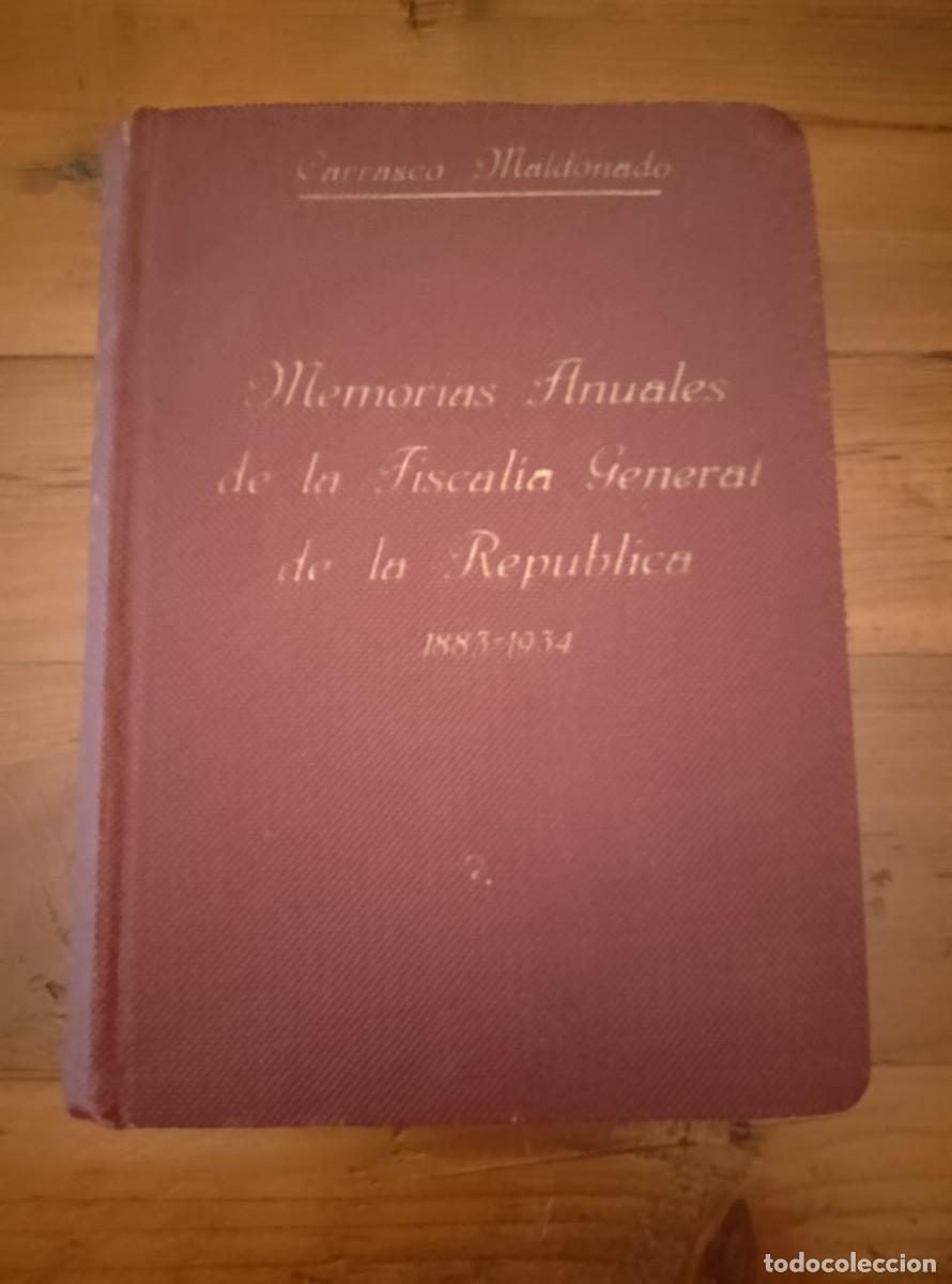 Libros: Carlos Carrasco Maldonado - Pr&oacute;logo de Lorenzo Gallardo Gonz&aacute;lez - COMPENDIO DE LAS MEMORIAS ANUALES