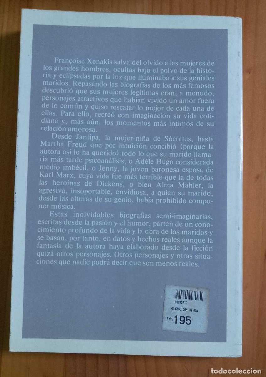 Libros: ME CAS&Eacute; CON UN GENIO... - FRAN&ccedil;OISE XENAKIS - Foto 2