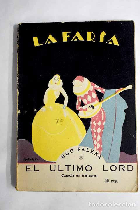 Libros: El &uacute;ltimo lord: Comedia en tres actos.- Falena, Ugo - Foto 1