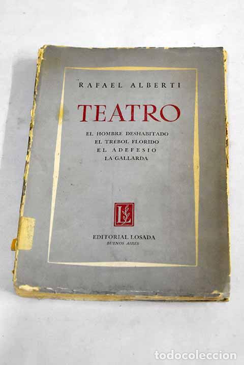 Libros: Teatro: Alberti, Rafael.- Alberti, Rafael - Foto 1