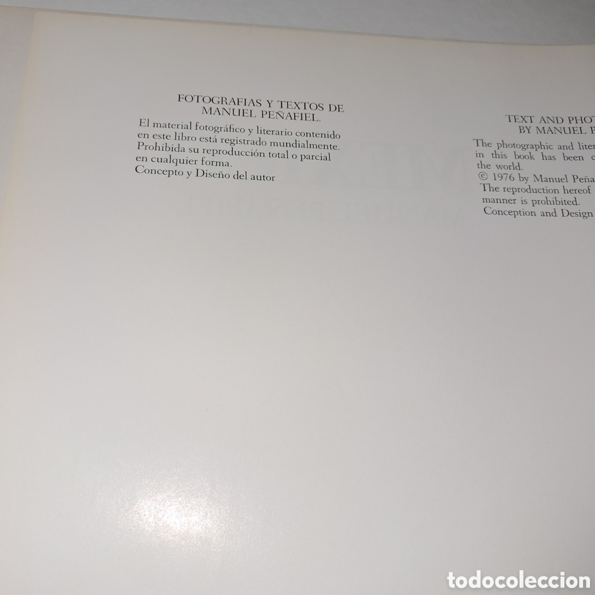 Libros: M&eacute;xico, Pe&ntilde;afiel,1976, - Foto 3