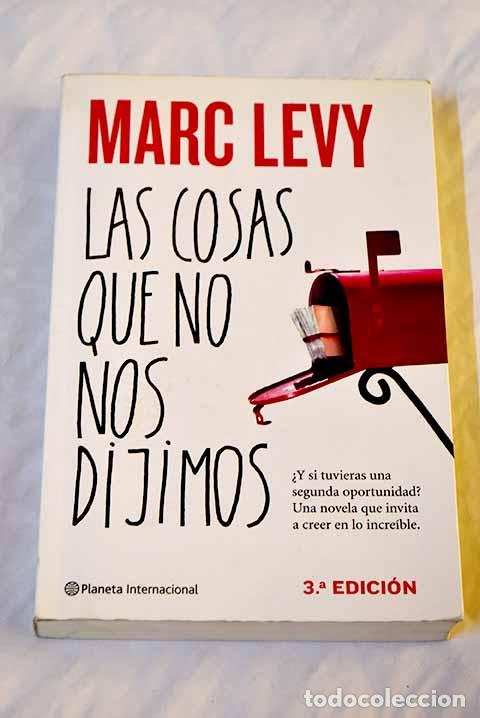Libros: Las cosas que no nos dijimos.- Levy, Marc - Foto 1
