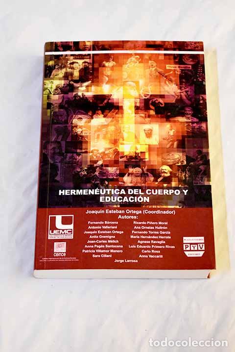 Libros: Hermen&eacute;utica del cuerpo y educaci&oacute;n - Foto 1