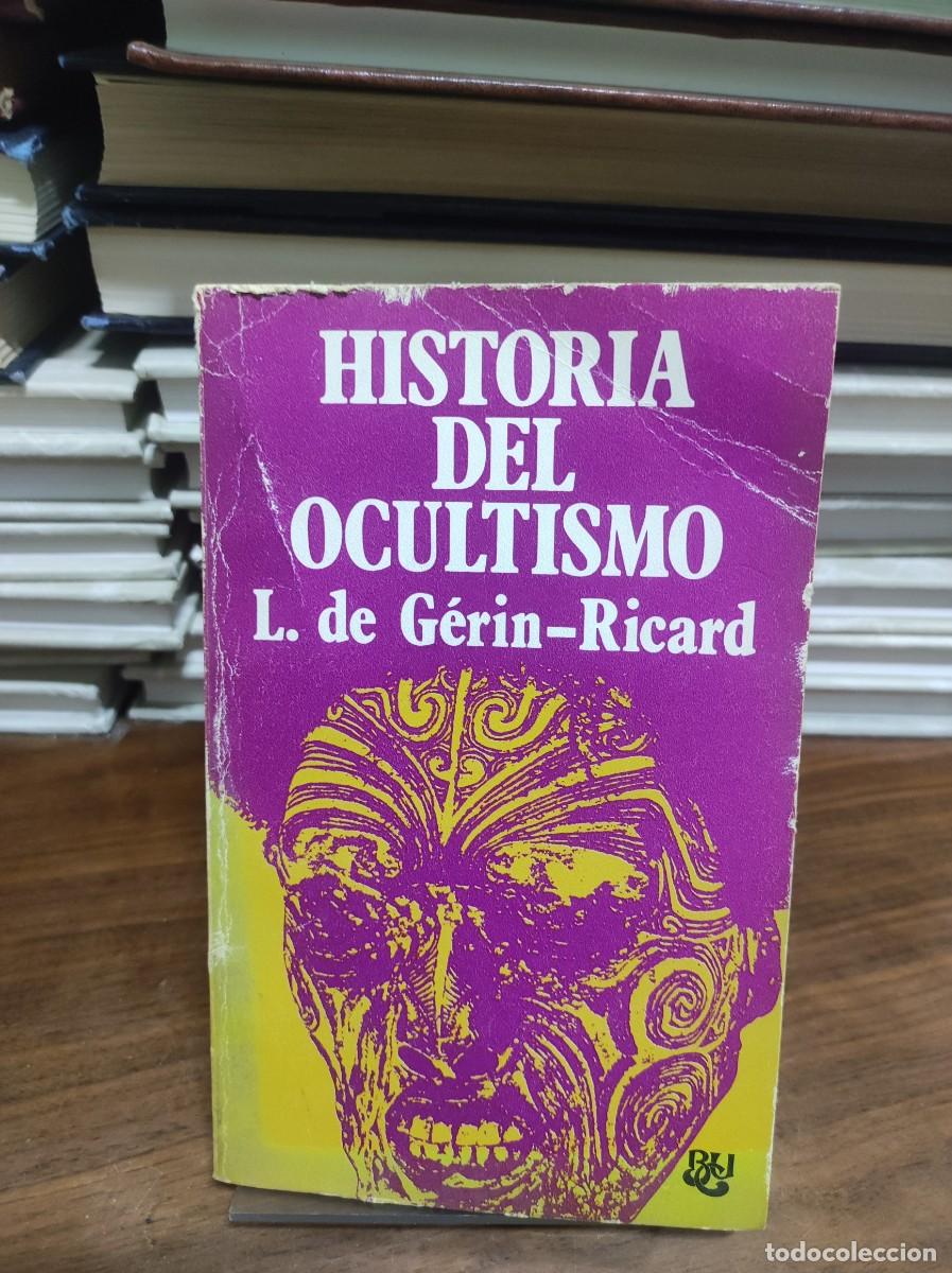 Libros: Historia del ocultismo. L. de G&eacute;rin-Ricard - Foto 1