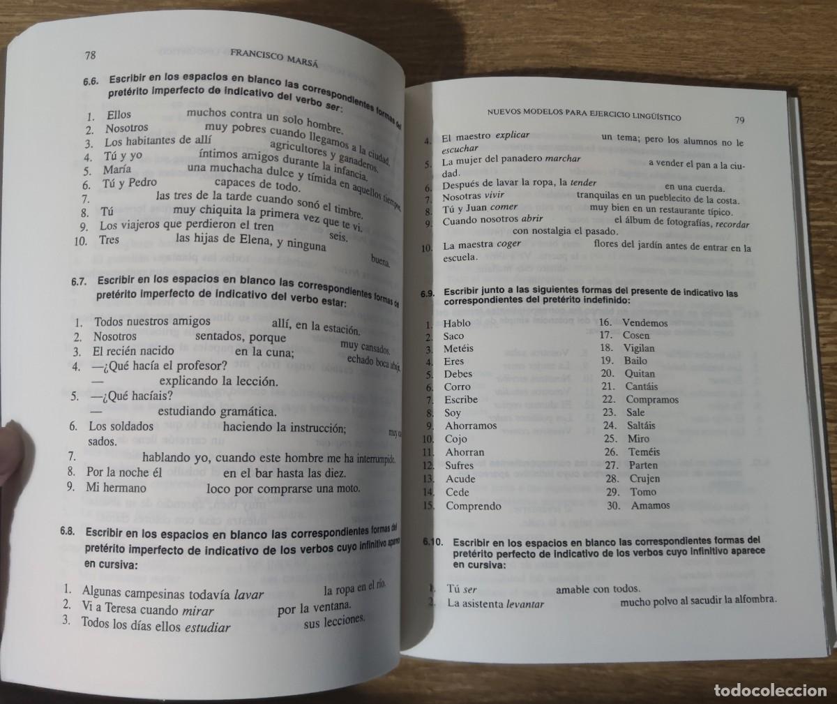 Libros: Libro - Nuevos modelos para ejercicio ling&uuml;&iacute;stico (1997) Francisco Mars&aacute; - Foto 4