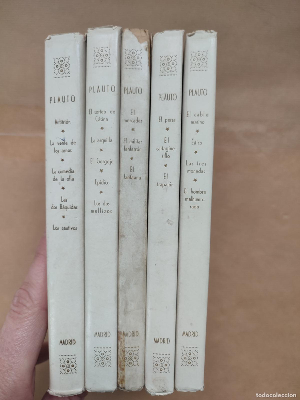 Libros: Comedias. 5 TOMOS - Plauto - Foto 2