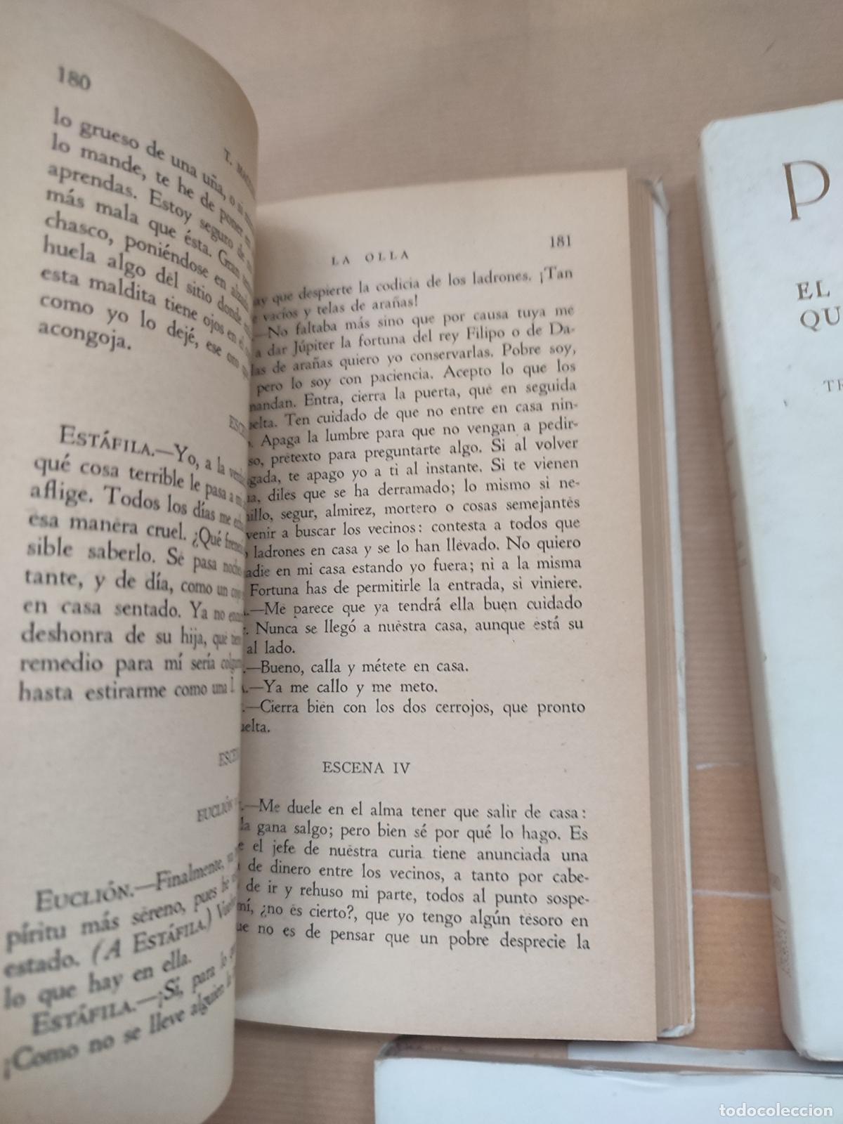 Libros: Comedias. 5 TOMOS - Plauto - Foto 5