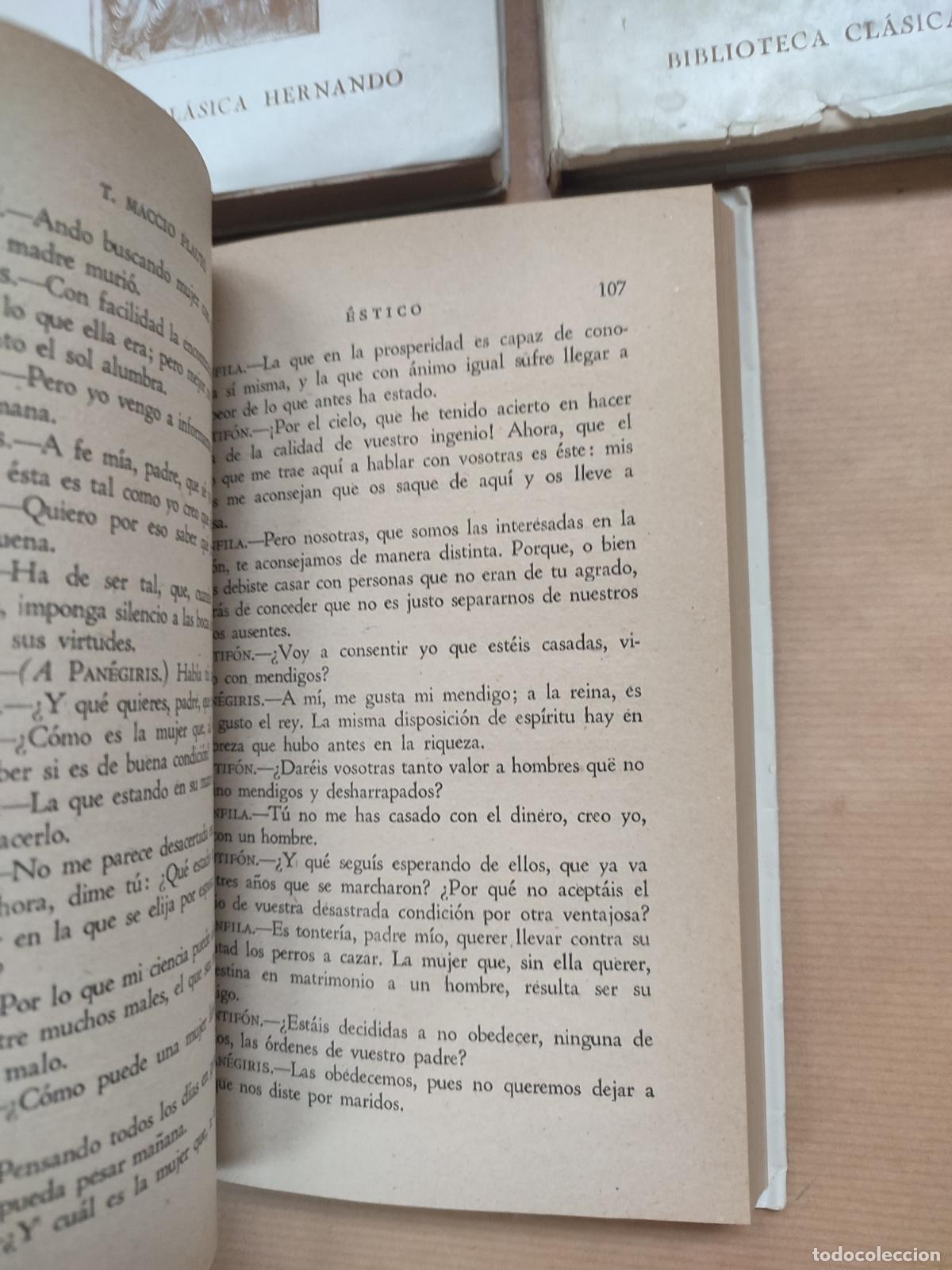 Libros: Comedias. 5 TOMOS - Plauto - Foto 7