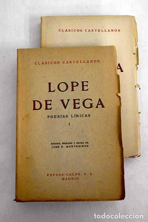 Libros: Poes&iacute;as l&iacute;ricas: Vega, Lope de.- Vega, Lope de
