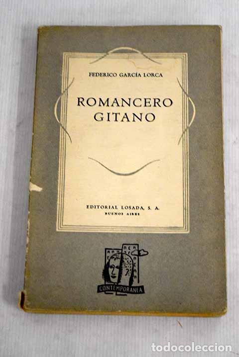 Libros: Romancero gitano. [1924-1927].- Garc&iacute;a Lorca, Federico - Foto 1