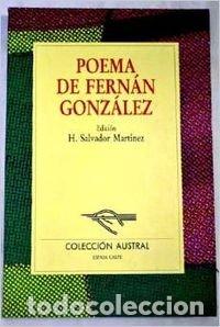 Libros: Poema de Fern&aacute;n Gonz&aacute;lez - Foto 1