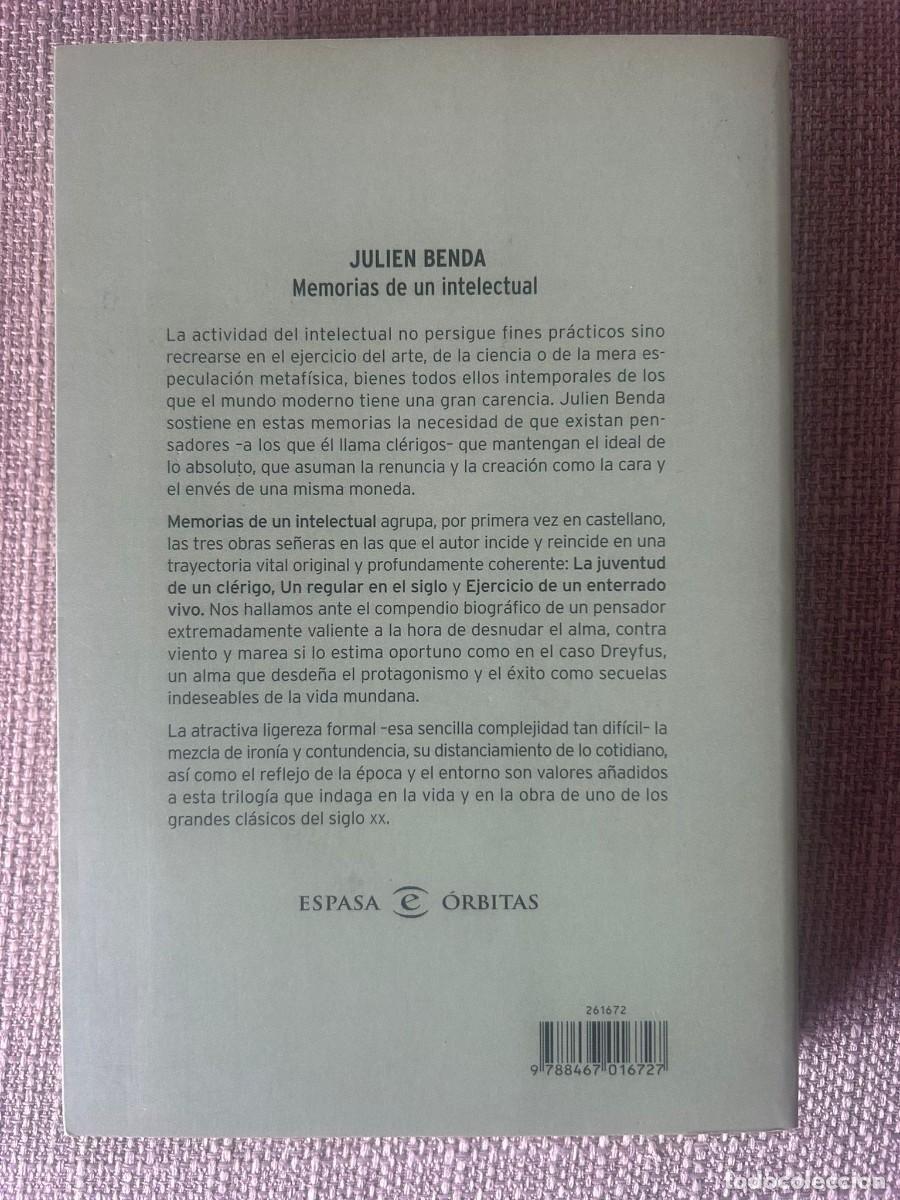Libros: Julien Benda, memorias de un intelectual - Foto 2