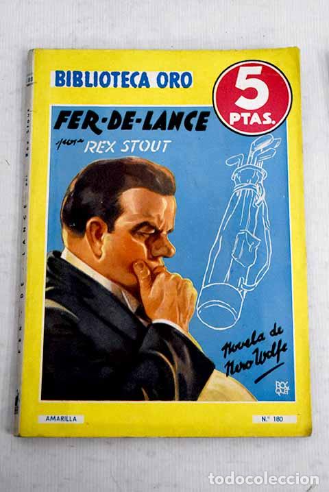 Libros: Fer-de-lance: Stout, Rex.- Stout, Rex - Foto 1
