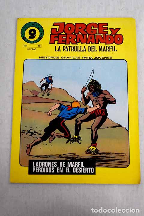 Libros: Jorge y Fernando, la patrulla del marfil, n&uacute;mero 10