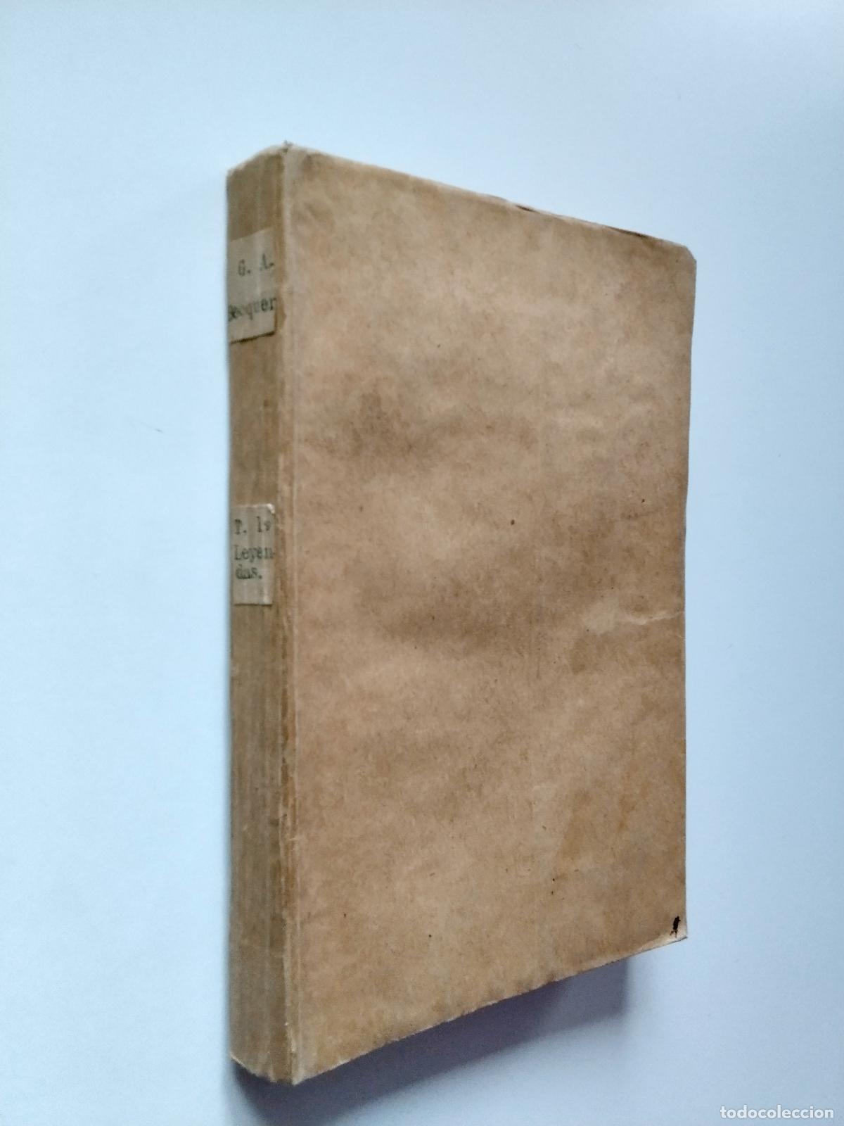 Libros: Gustavo Adolfo B&eacute;cquer - Obras de Gustavo A. B&eacute;cquer. Tomo Primero (I) - Foto 1
