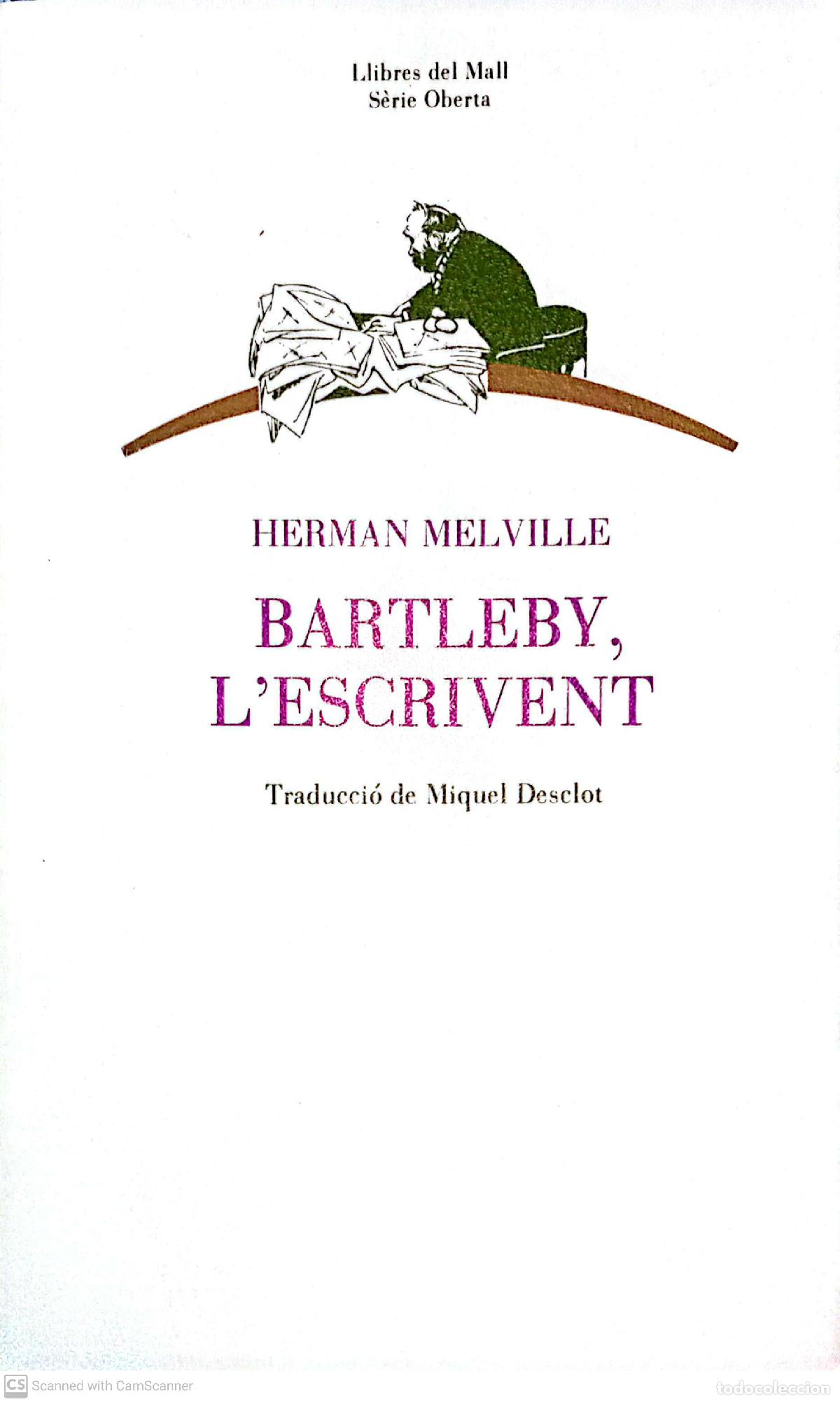 Libros: Bartleby, lescrivent - Herman Melville - Foto 1