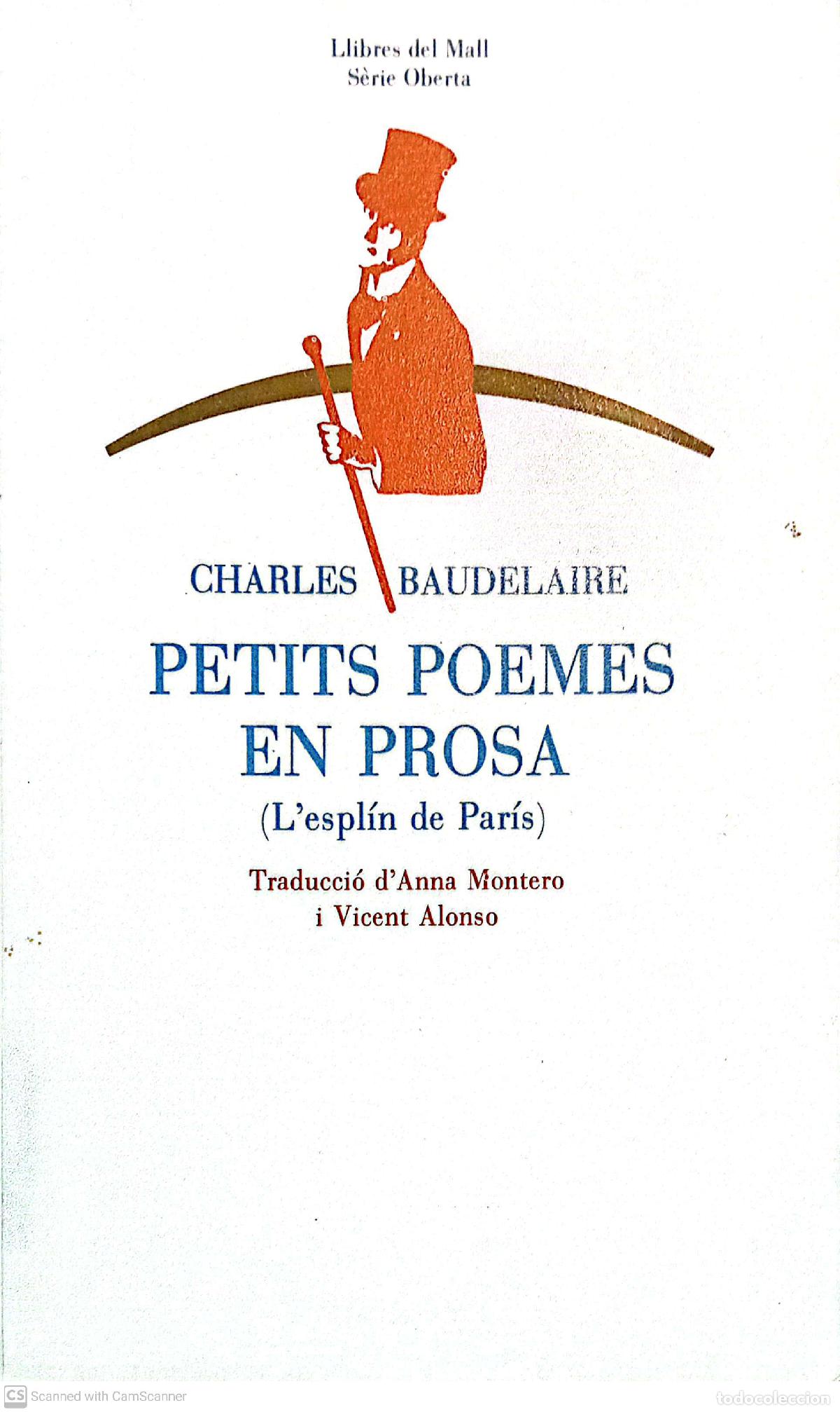 Libros: Petits poemes en prosa (Lespl&iacute;n de Par&iacute;s) - Charles Beudelaire - Foto 1