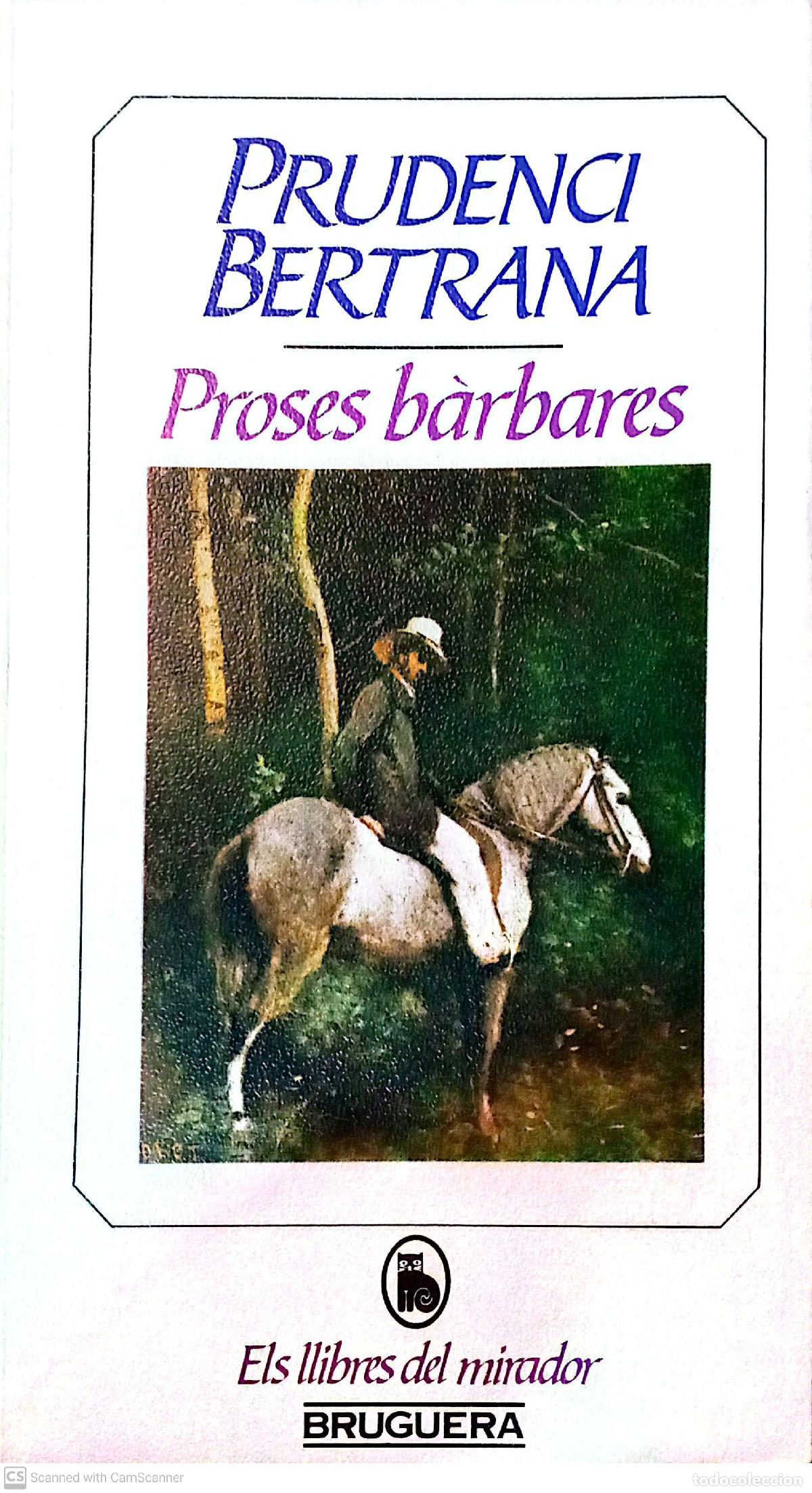 Libros: Proses b&agrave;rbares - Prudenci Bertrana - Foto 1