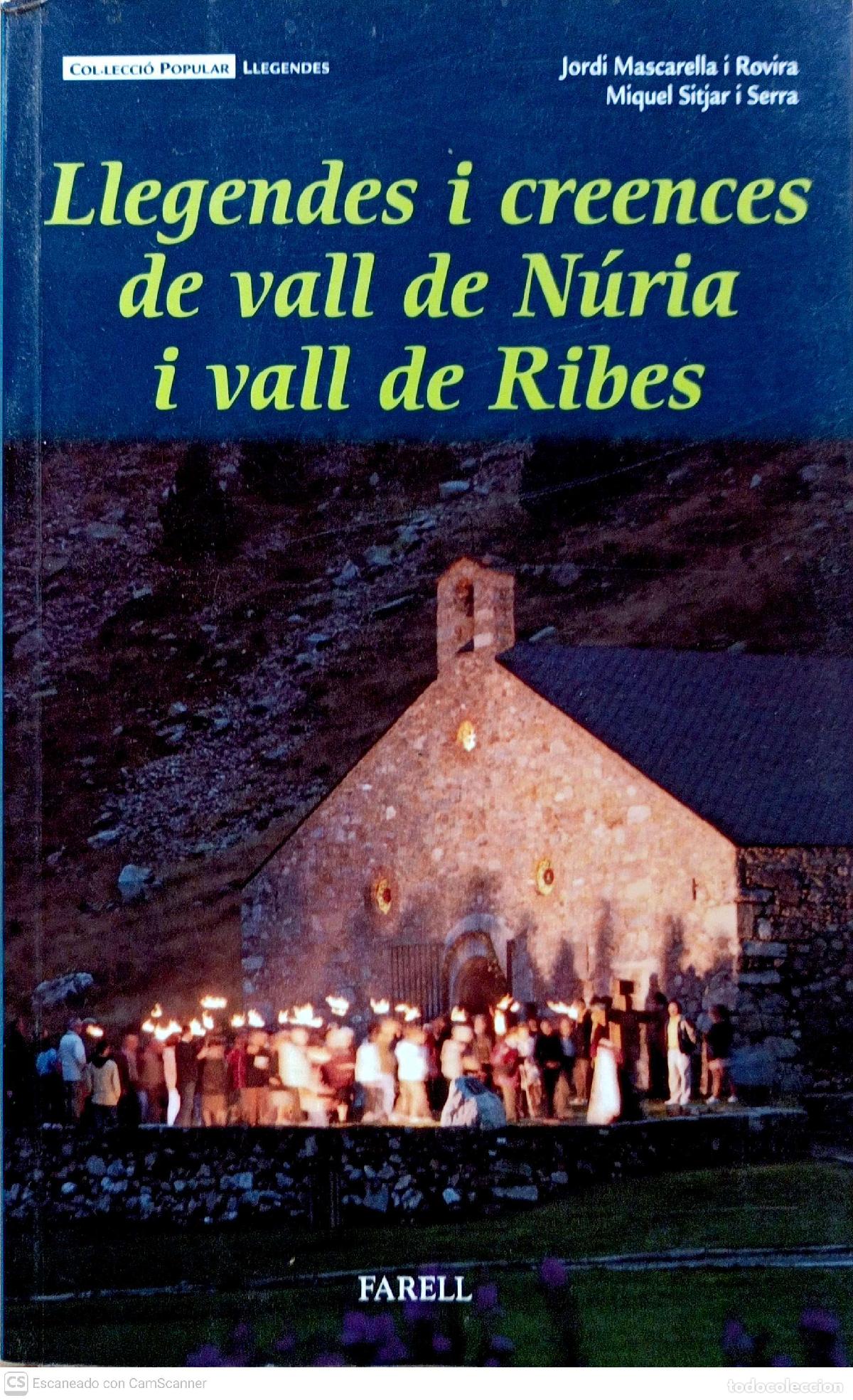 books: Llegendes i creences de la vall de N&uacute;ria i vall de Ribes - Jordi Mascarella i Miquel Sitjar