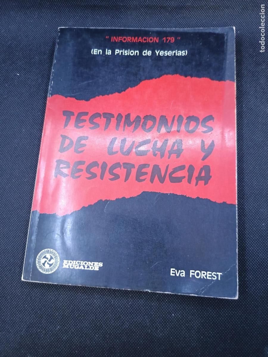 Libros: Testimonios de lucha y resistencia eva forest - Foto 2