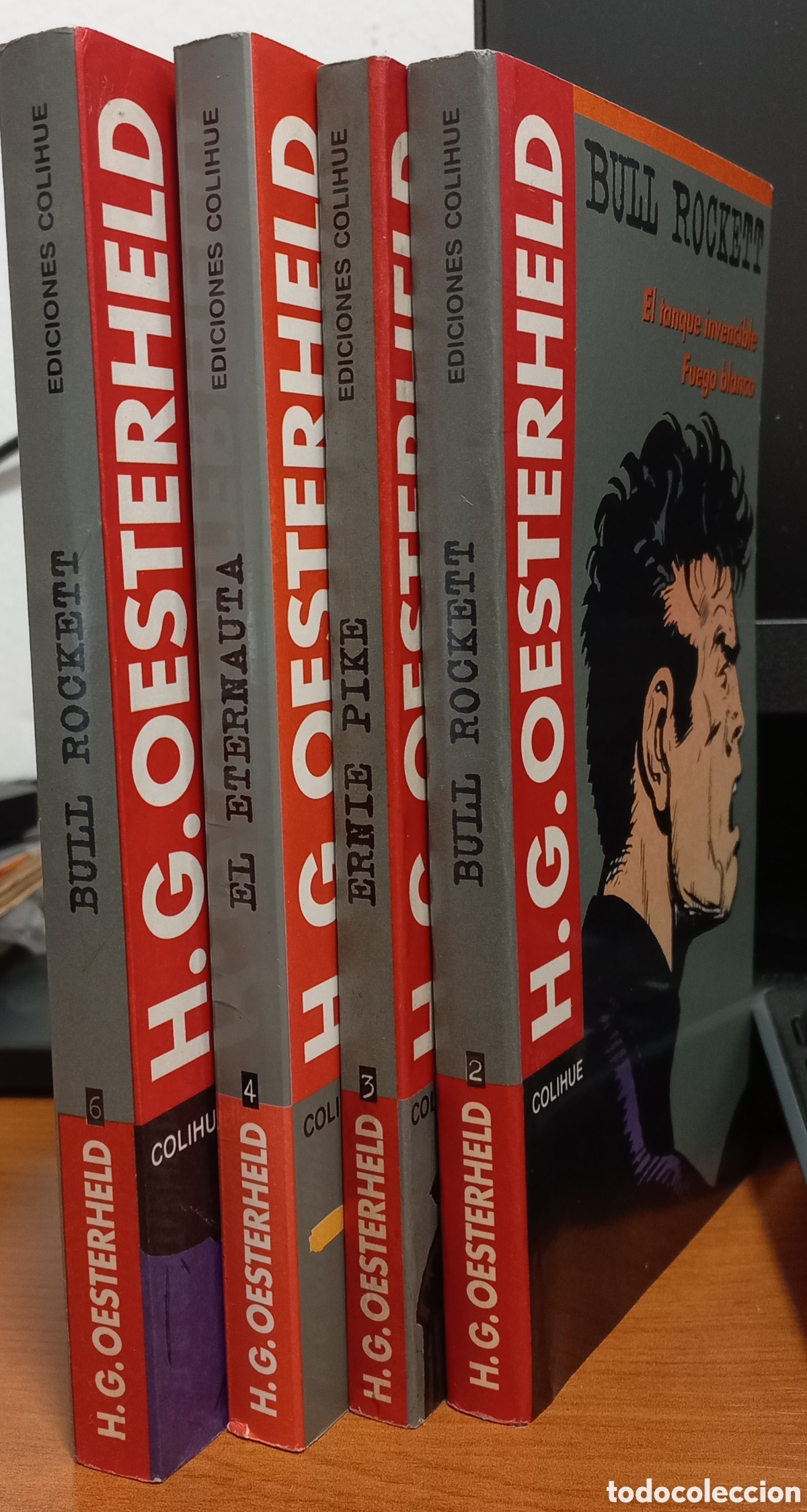 Libros: Bull Rockett - Ernie Pike - El Eternauta / H.G. Oesterheld (novela)