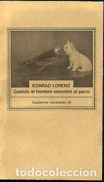 Libros: Cuando el hombre encontr&oacute; al perro - Foto 1