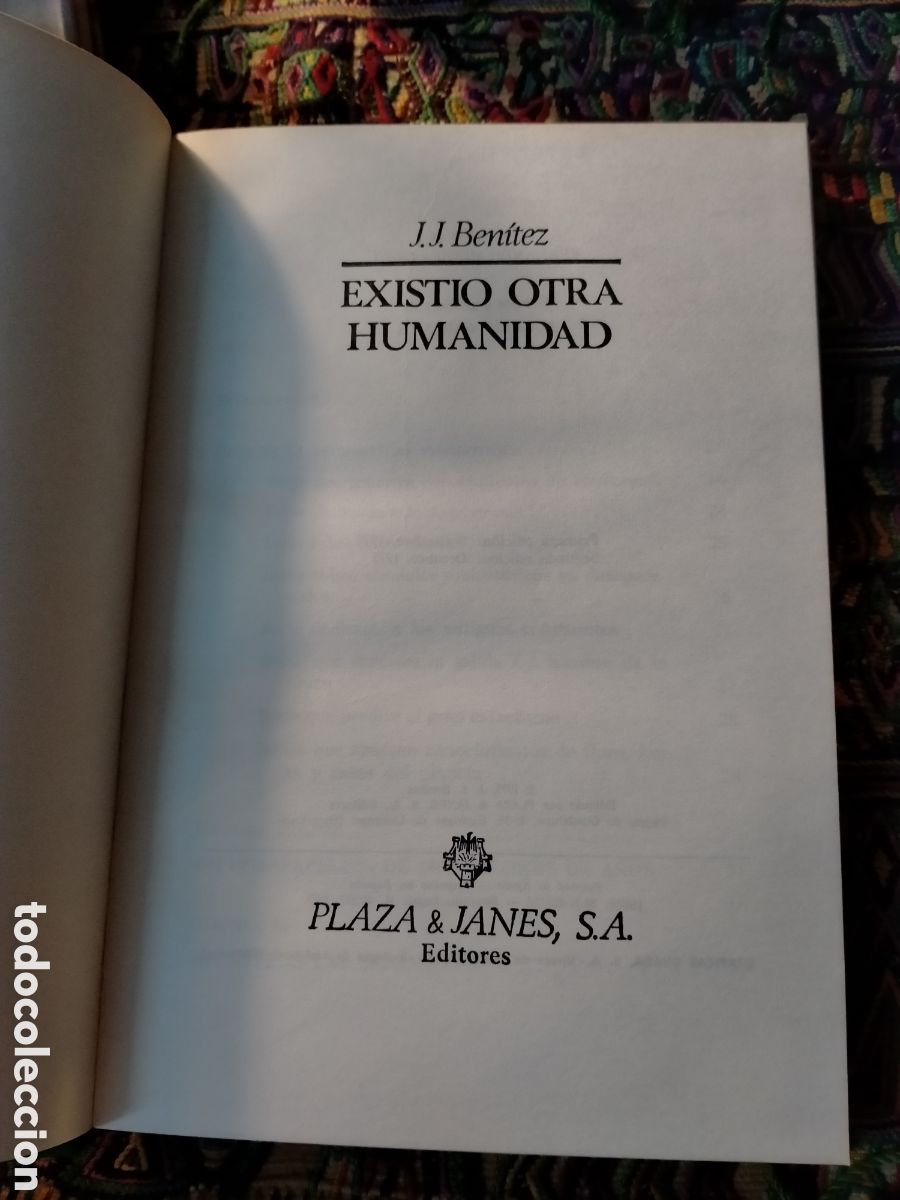 Libros: Existi&oacute; otra humanidad J J Ben&iacute;tez - Foto 3