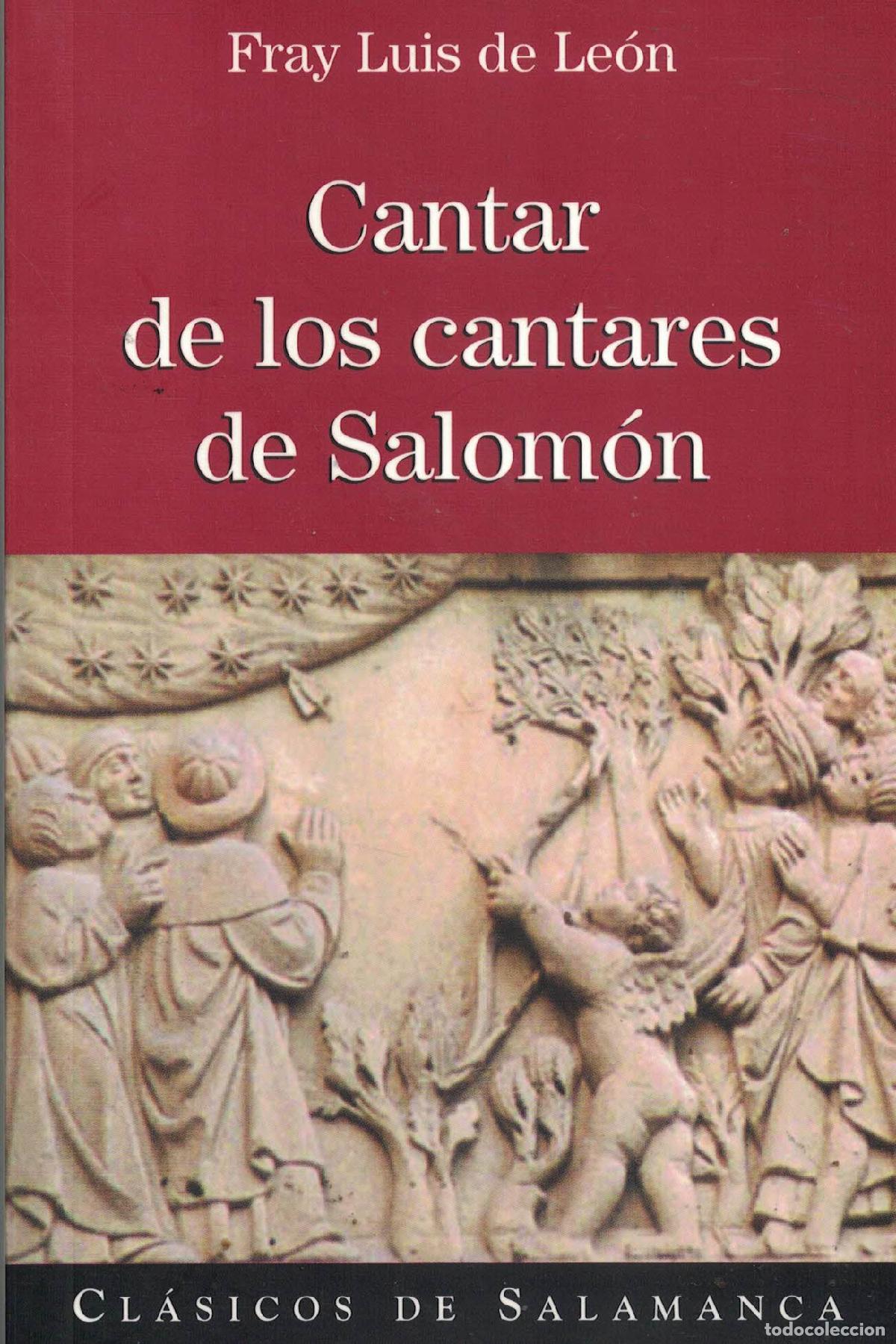 Libros: Cantar de los cantares de Salom&oacute;n - Fray Luis de Le&oacute;n - Foto 1