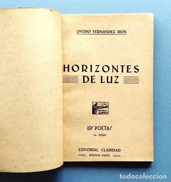 Libros: Horizontes de Luz. - Fern&aacute;ndez R&iacute;os, Ovidio. - Foto 2