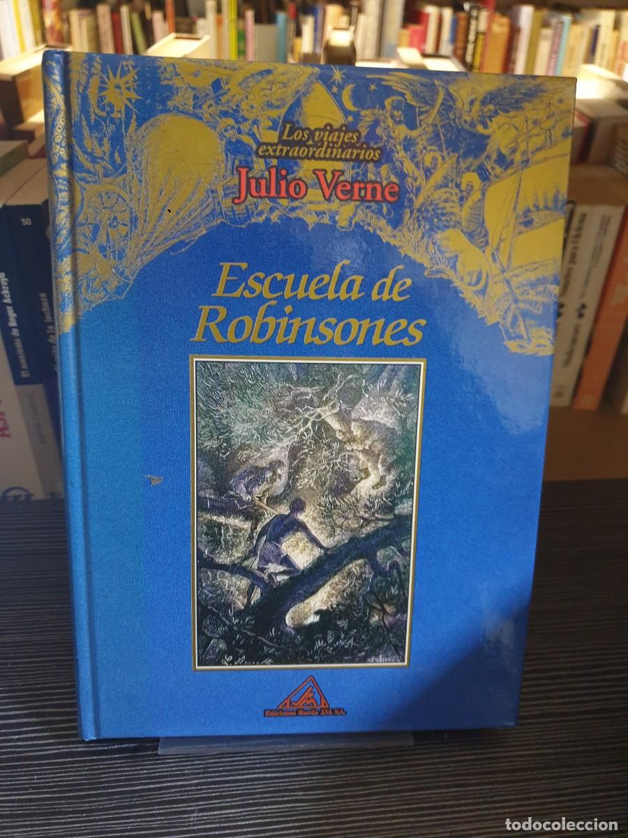 Libros: JULIO VERNE ESCUELA DE ROBINSONES - Foto 1