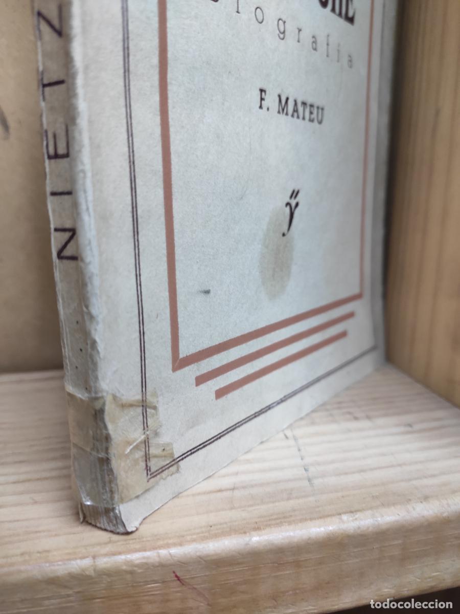 Libros: NIETZSCHE. Biograf&iacute;a. - F. Mateu. - Foto 2