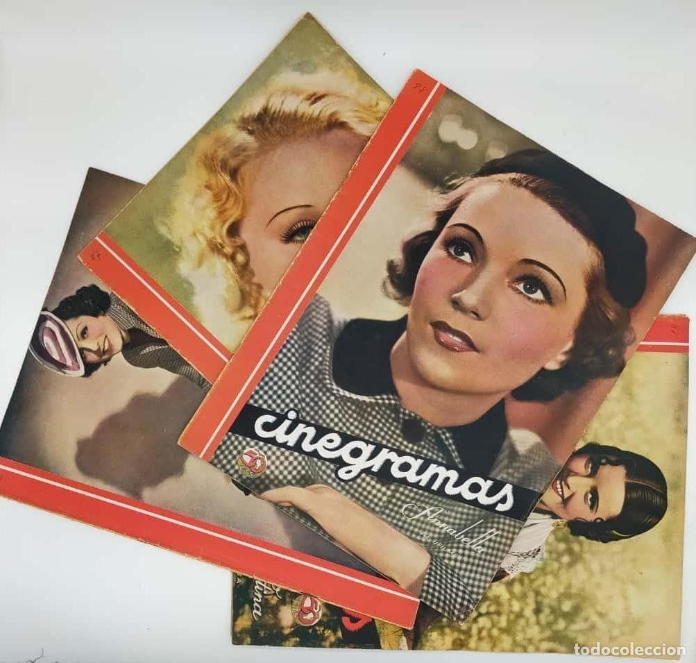 Libros: VV. AA. - Cinegramas. Varios n&uacute;meros. - Foto 1